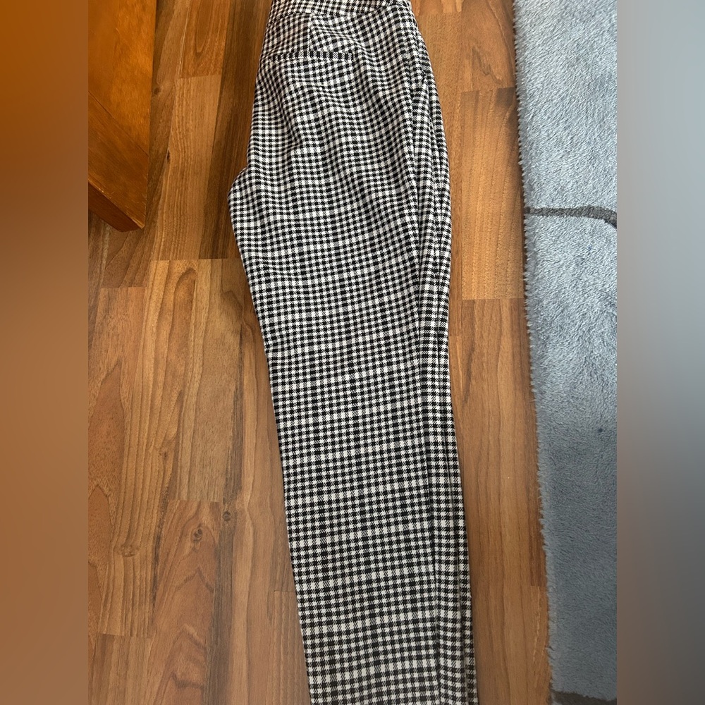 Express Monochrome Houndstooth Trousers